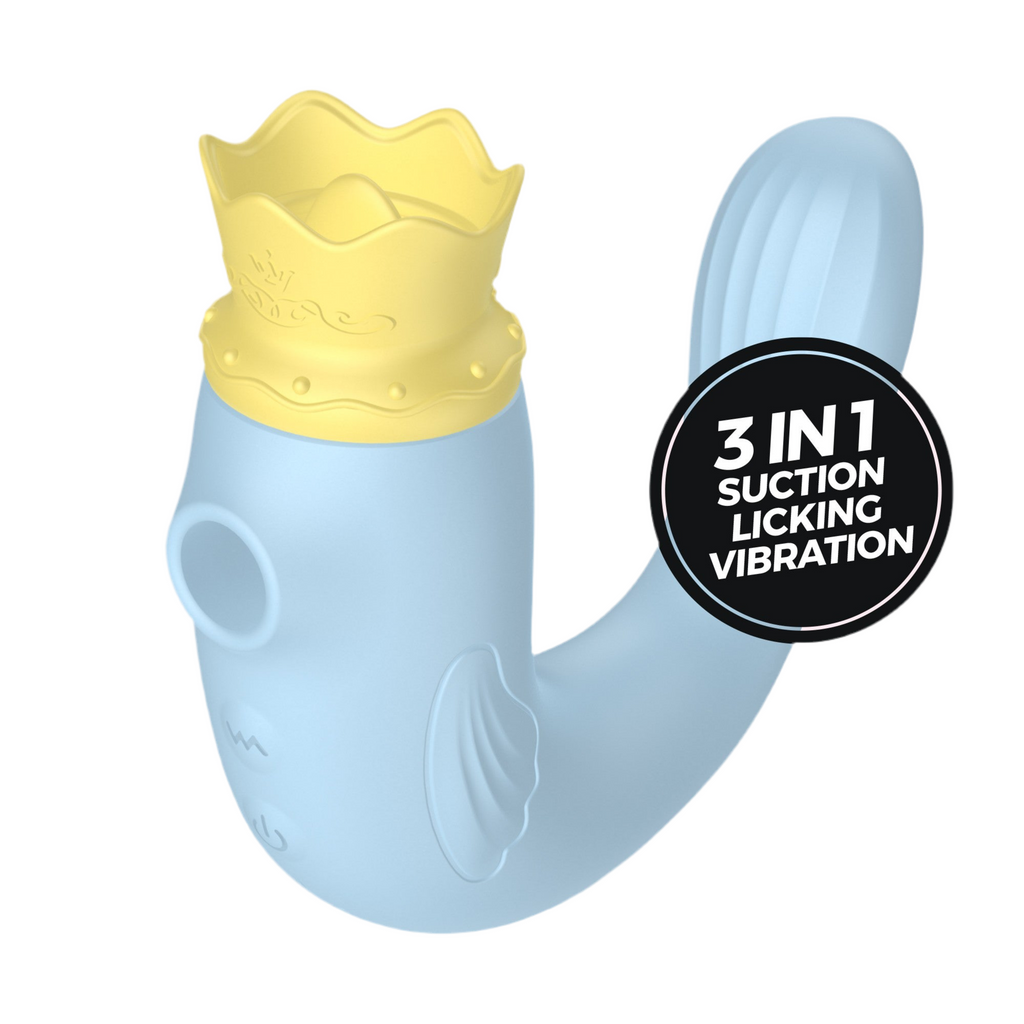 3-in-1 Klitoris-Saugvibrator - Dory