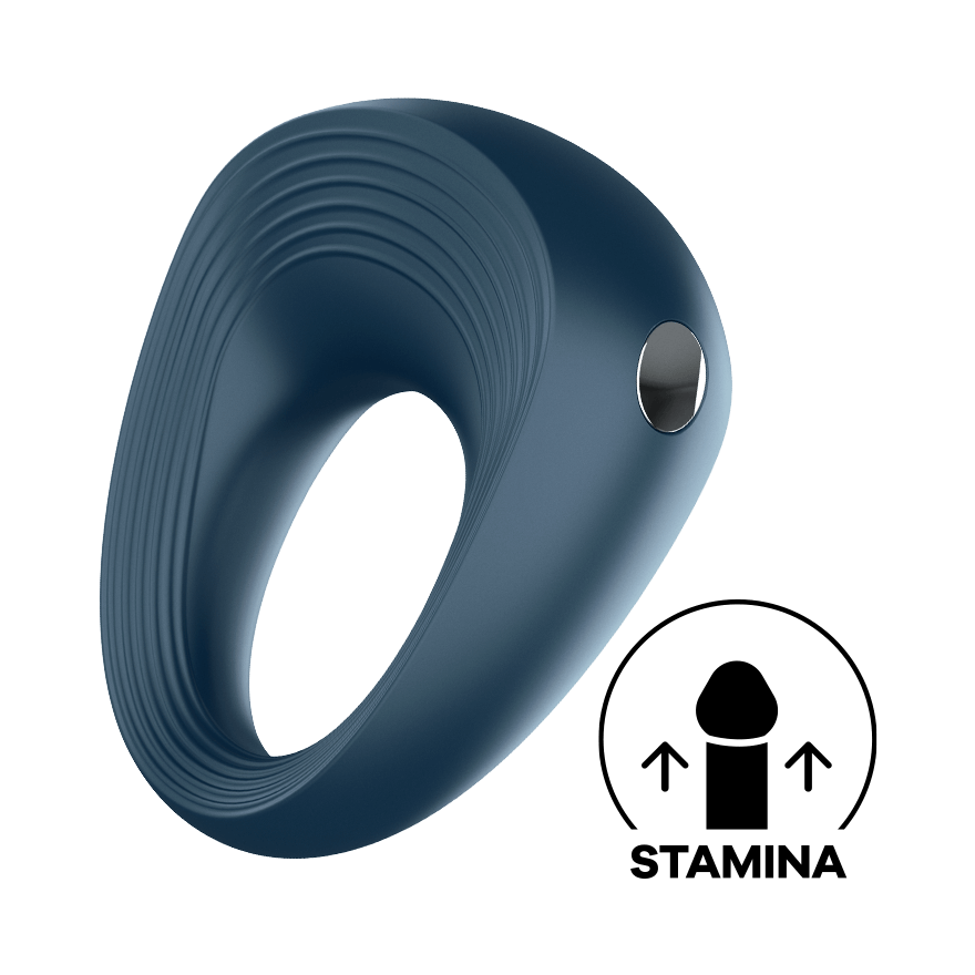Anello fallico (cockring) 'PowerRing': in silicone biocompatibile e ultra-elastico. Marca: Satisfyer