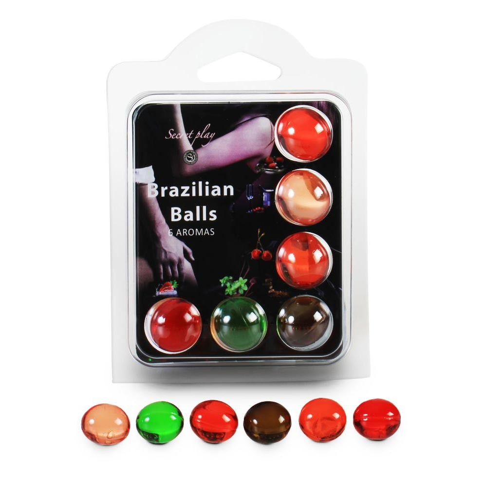 Lasciati avvolgere dagli aromi delle palle: questo set contiene 2 (o 6, se scegli il Mix) palline di lubrificante aromatizzato, che si sciolgono al contatto con il calore della pelle...rendendo ogni momento più fluido e stimolante.