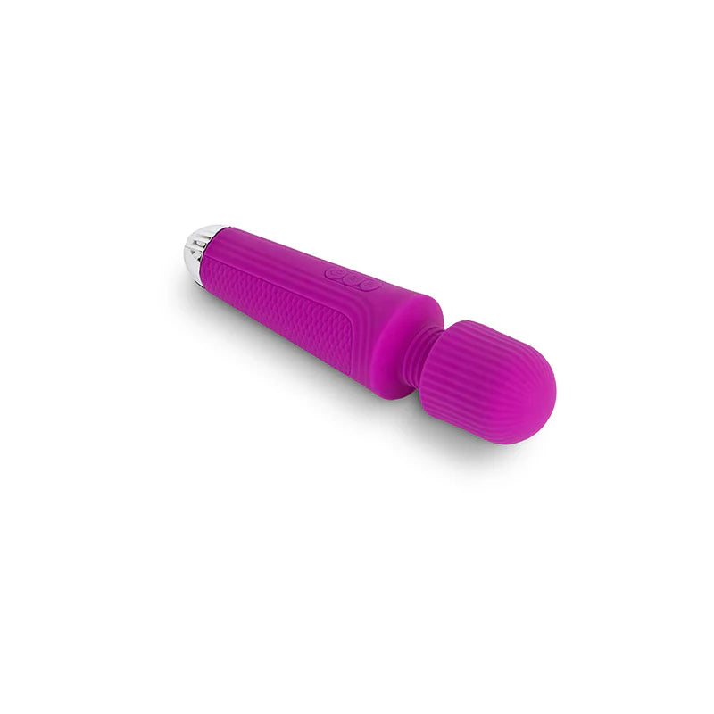 Vibratore Wand da stimolazione esterna 'Canta T...Uuuh': sextoy multi-vibrazione per stimolazione esterna delle zone erogenee. Colore: fucsia; Materiale: silicone/ABS; Marca: Ammicco.