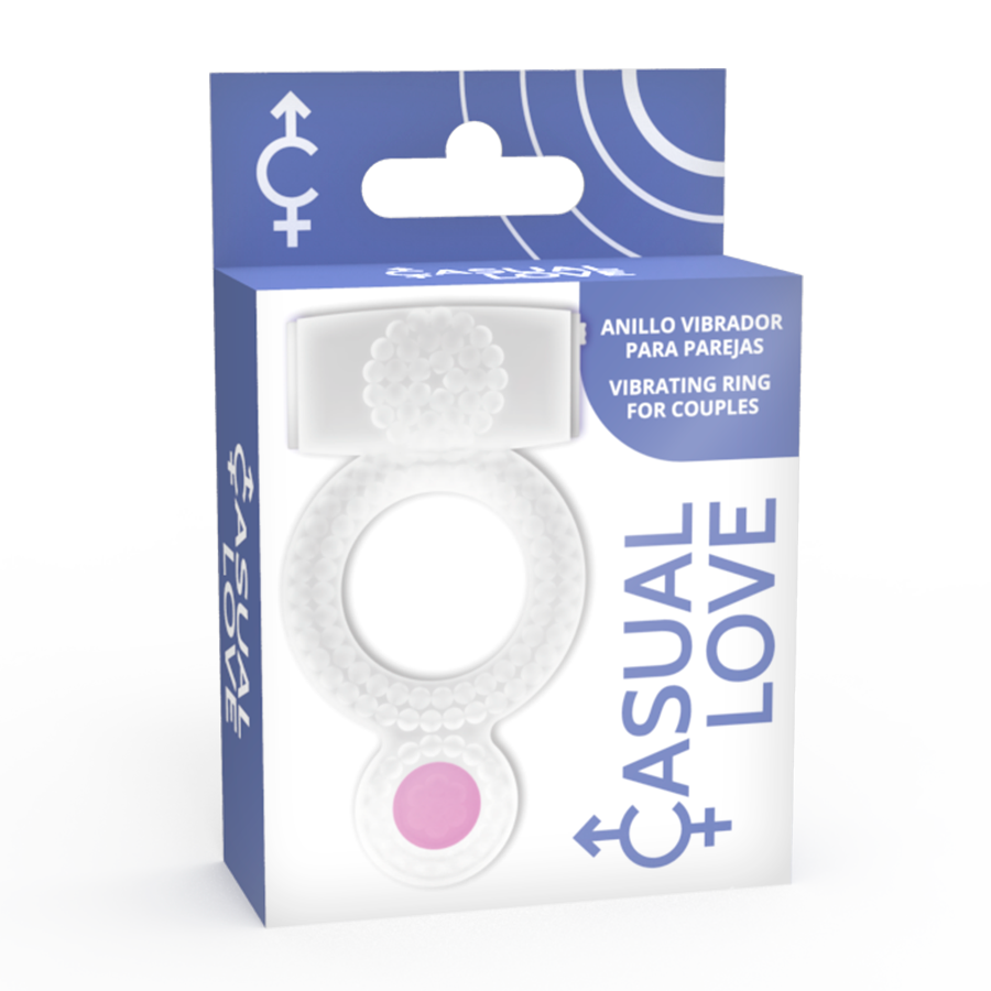 Con Casual Love, l’anello vibrante che sostiene, vibra e stuzzica puoi sperimentare erezioni più potenti e durature, vibrazioni pazzesche e una stimolazione extra anche per lei grazie alla linguetta vibrante… perché ogni dettaglio conta, giusto? 