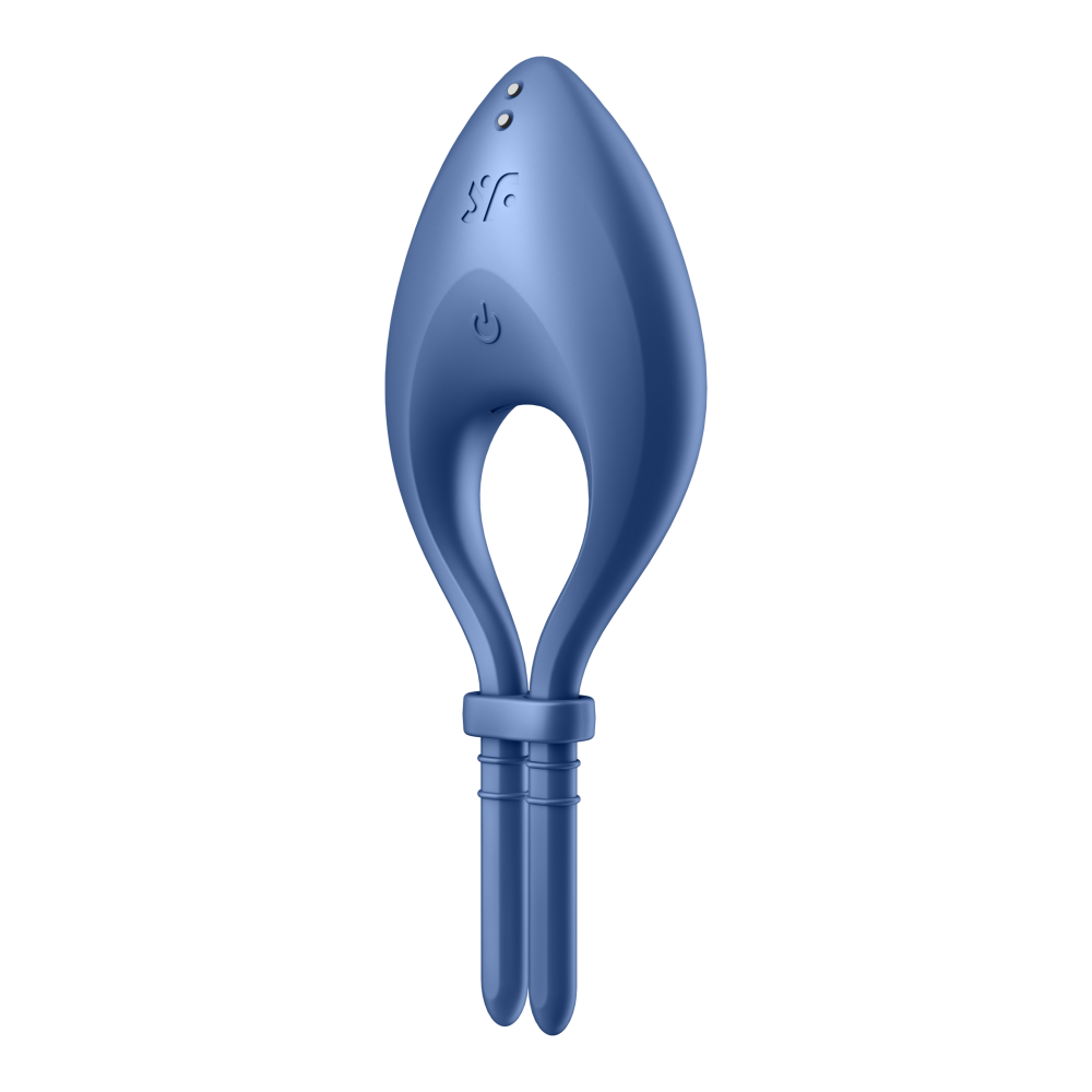 Anello fallico (cockring) vibrante con laccio regolabile. Marca: Satisfyer