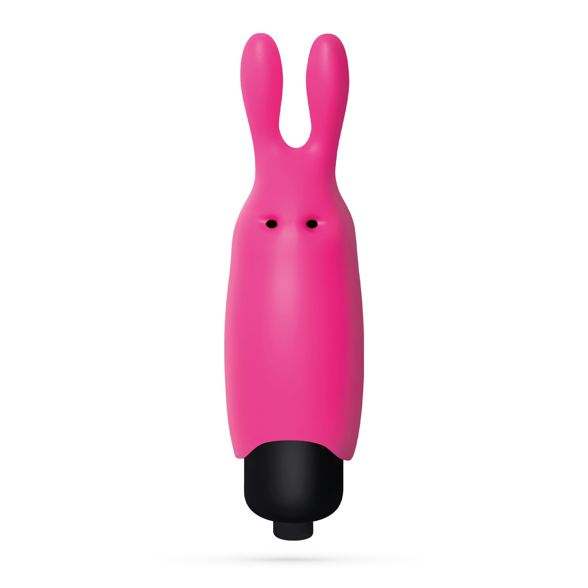 SexToy mini Bullet 'O-Pet': bullet tascabile con rivestimento in silicone a forma di tenero coniglietto rosa, 10 livelli di vibrazione fra cui scegliere, a batterie.