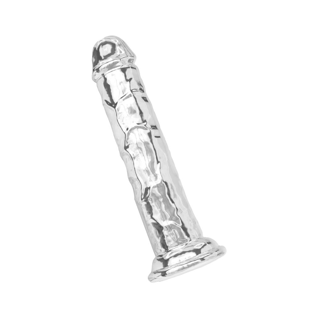 Questo dildo da 19 cm unisce il fascino del design ultra-realistico alla particolarità del materiale trasparente: ogni dettaglio è visibile, ogni sensazione amplificata. 