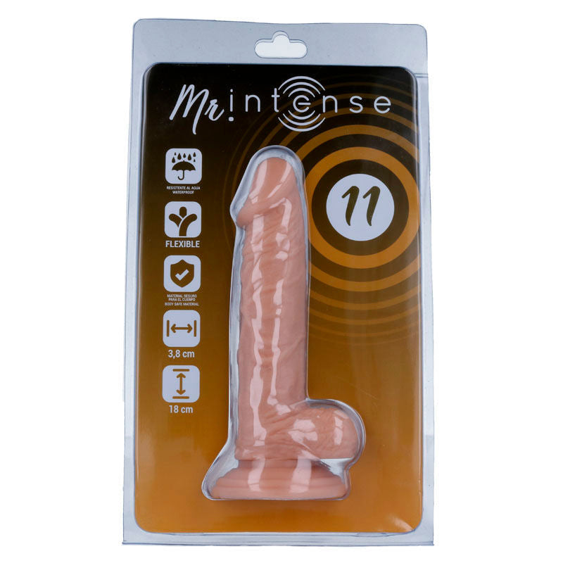Dildo unisex super realistico con stoppino a ventosa ultra resistente che consente l'attacco su ogni superficie liscia. lunghezza: 18cm