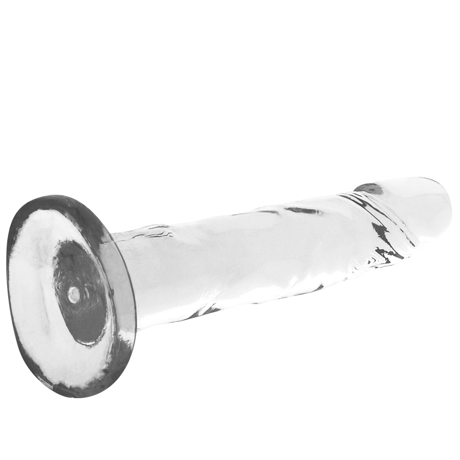 SexToy Dildo Clear: Questo dildo unisce il fascino del design ultra-realistico alla particolarità del materiale trasparente, baste a ventosa super potente, lunghezza inseribile di 15 cm, diametro 4cm, trasparente, ipoallergenico e facile da pulire.