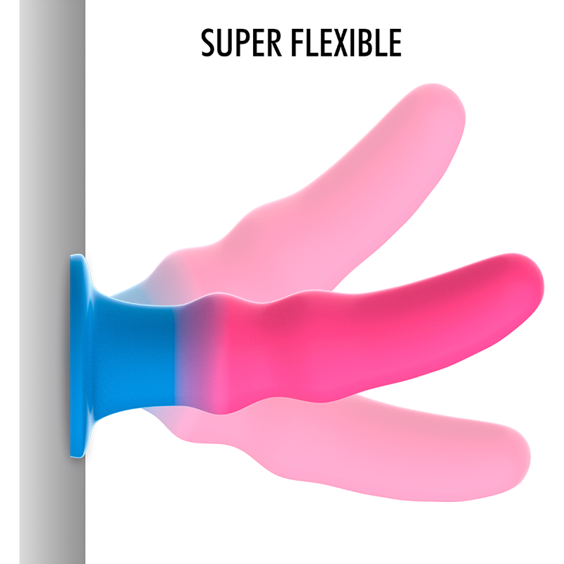 Dildo Mythology: sextoy dildo con stoppino per utilizzo UNISEX, lunghezza di 13 cm, super flessibile e privo di ftalati.