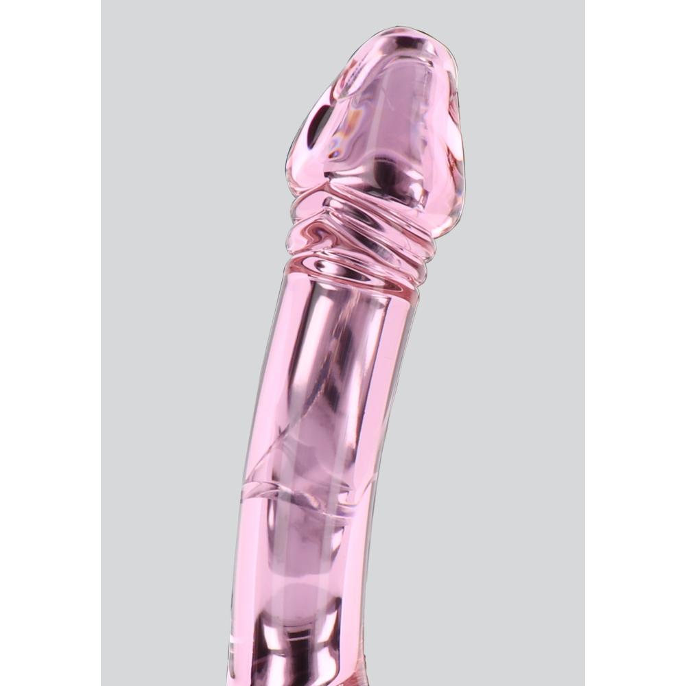 Scettro è un dildo in cristallo a doppia estremità, pensato per chi non si accontenta di una sola dimensione del piacere. Da un lato una punta realistica e sinuosa, pronta a regalarti piaceri profondi. Dall’altro? Una punta con texture a spirale, perfetta per massaggi più intensi e...“d'effetto”.