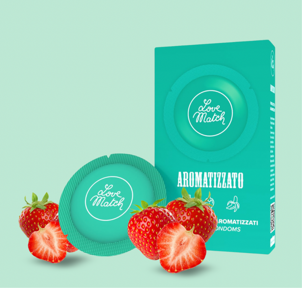 3 Flavored Condoms - Strawberry