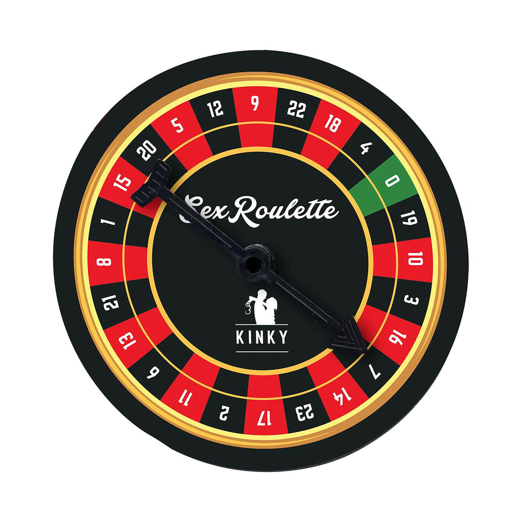 Sex Roulette Kinky: un gioco erotico per coppie da 24 sfide incentrato sul farvi sperimentare insieme forme di piacere differenti ed esplorare.