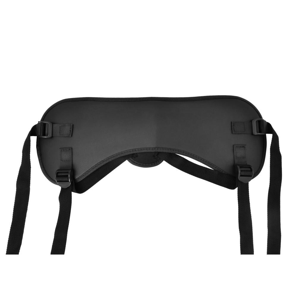 Grazie ai 3 anelli metallici intercambiabili (4,1 cm, 4,8 cm e 5,4 cm) puoi agganciare a questo Harness dildo di diverse dimensioni: dal più “soft & easy” a quelli dalle dimensioni... più intense.