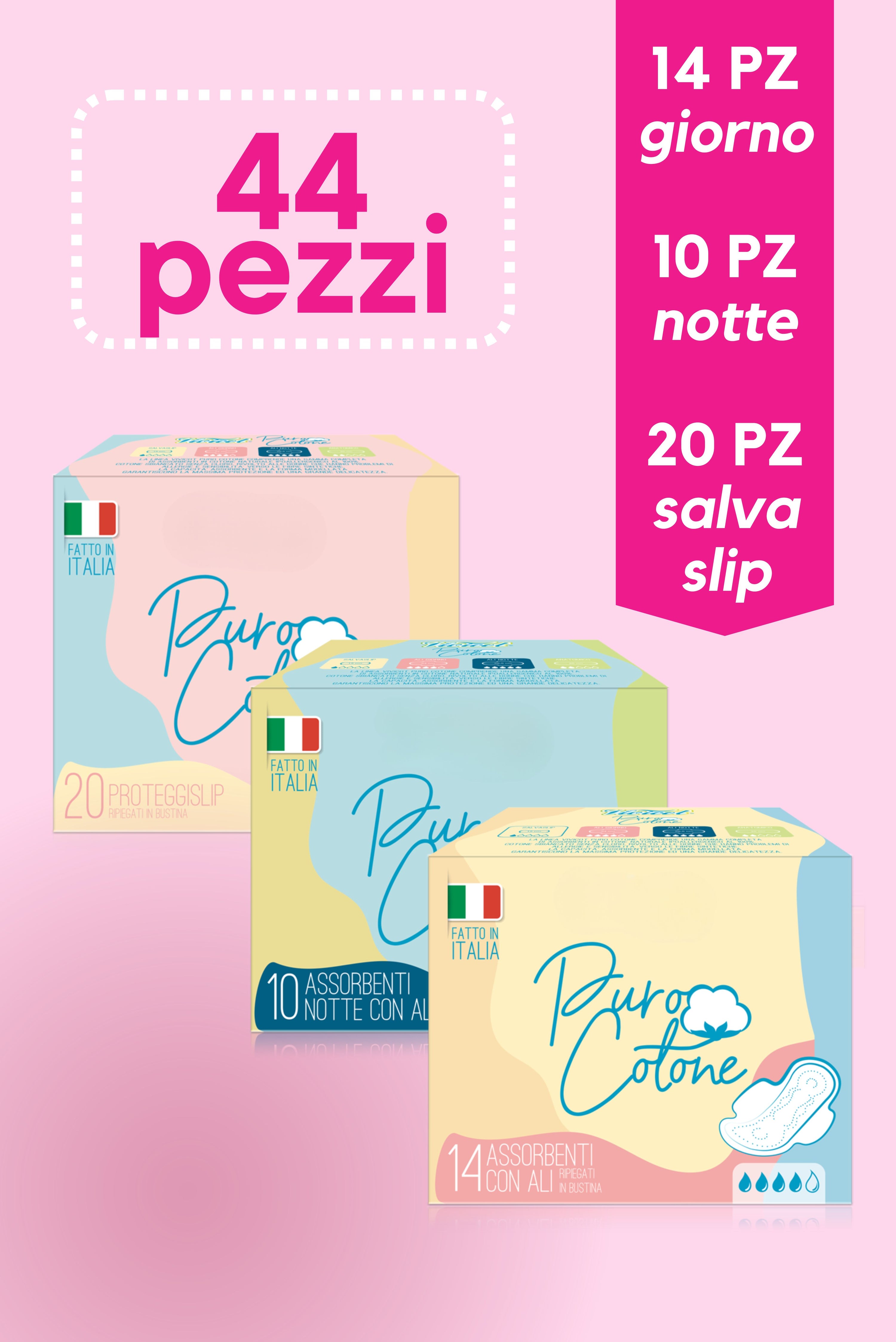 Day/Night Pads and Panty Liners Pack