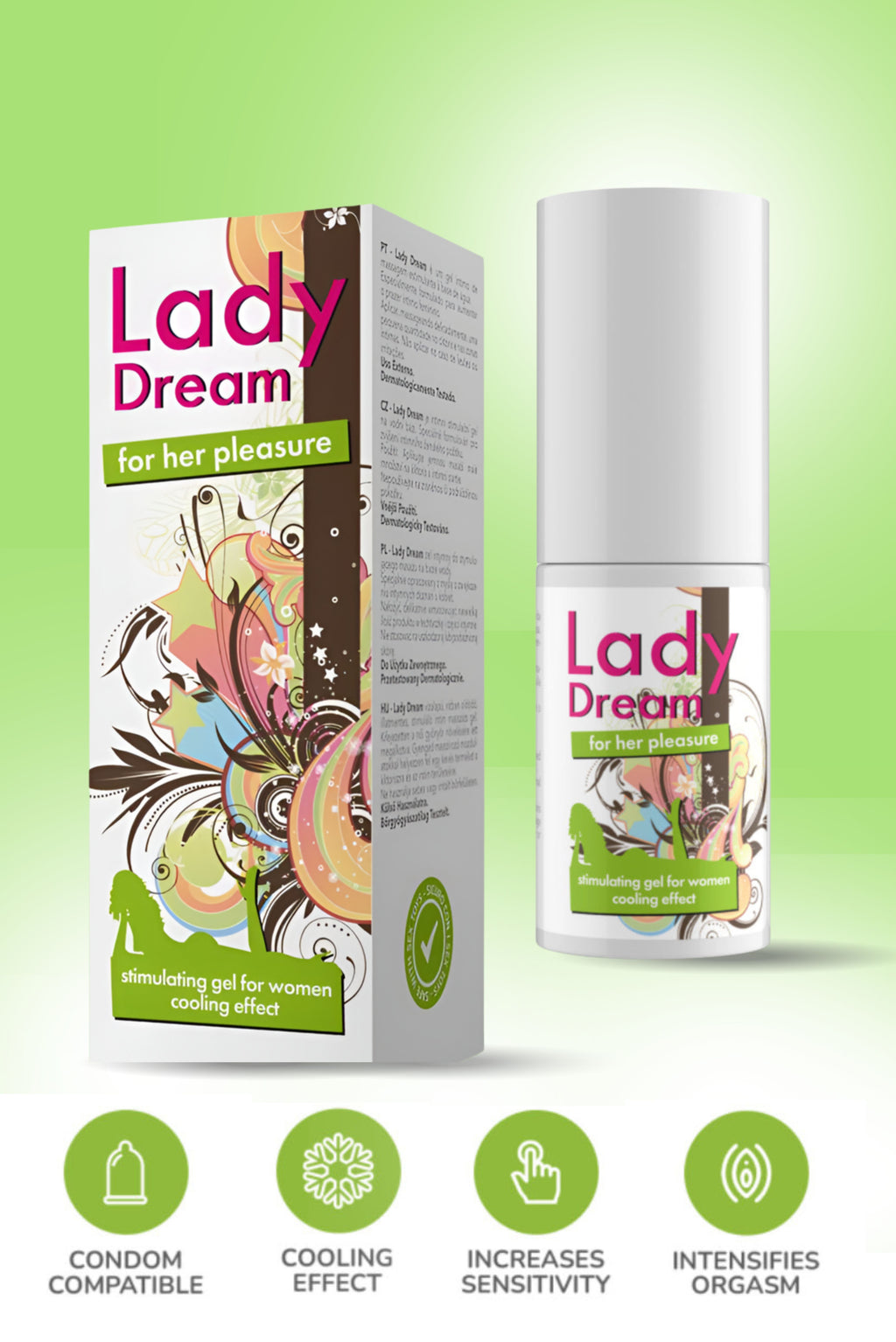 Gel stimolante per clitoride - Lady Dream 30ml