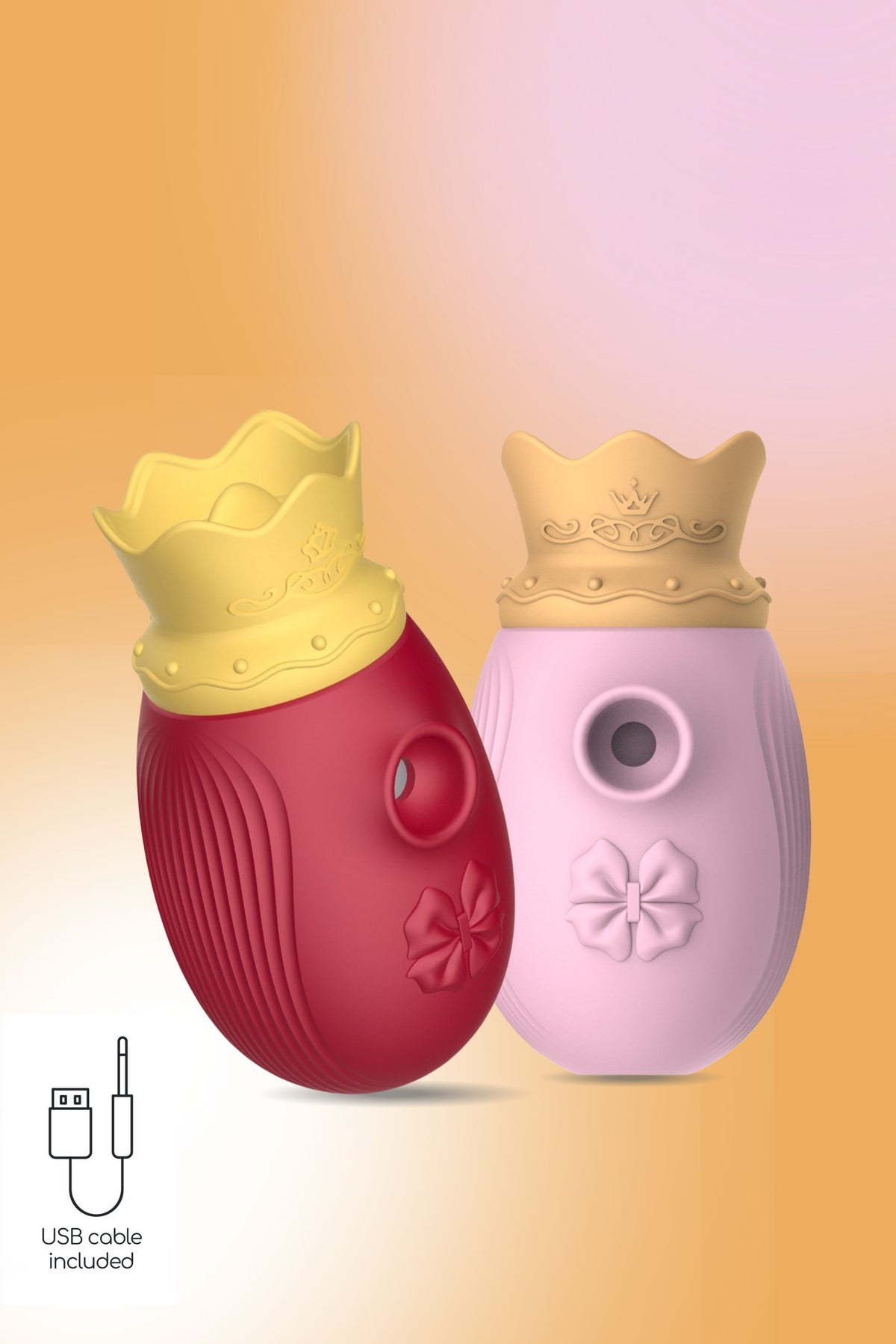 Her Majesty Klitoris-Sauger mit vibrierender Zunge