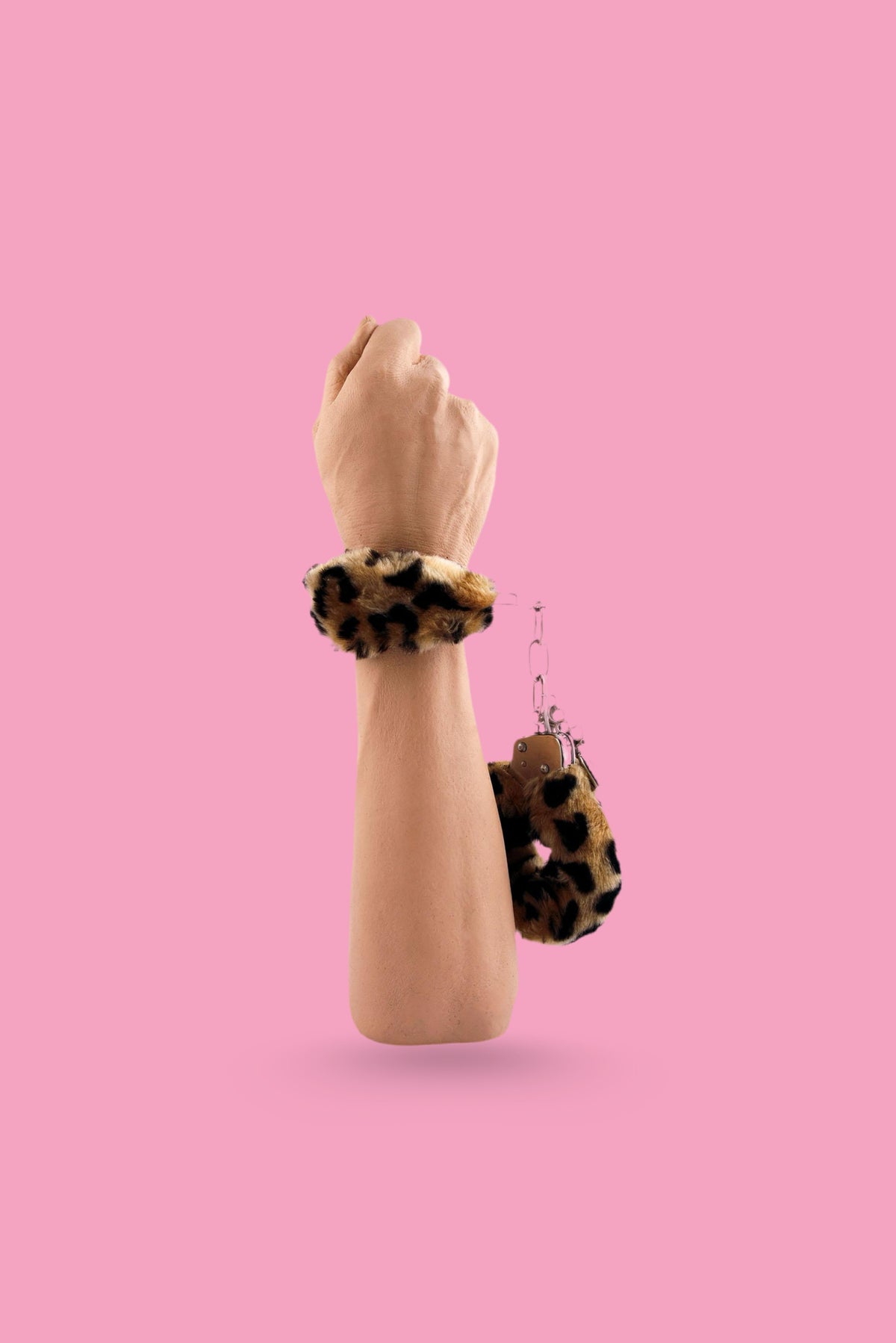 Leoparden-Plüsch-Handschellen