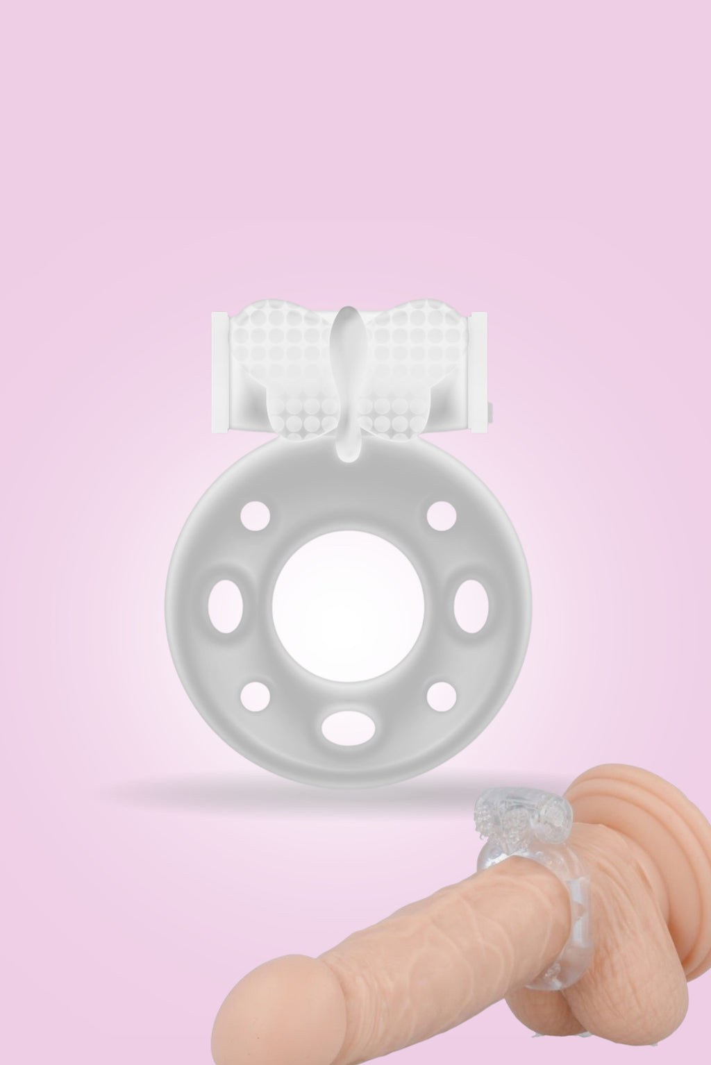 Anello Vibrante Casual Love TRASPARENTE