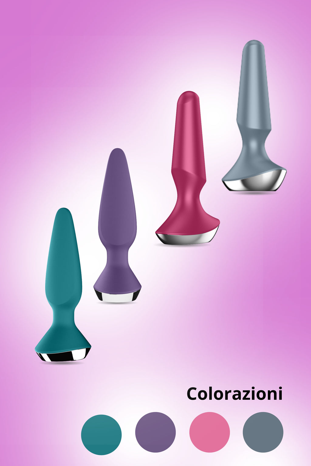 Ilicious Satisfyer 4,3 cm Anal-Ei mit Fernbedienung
