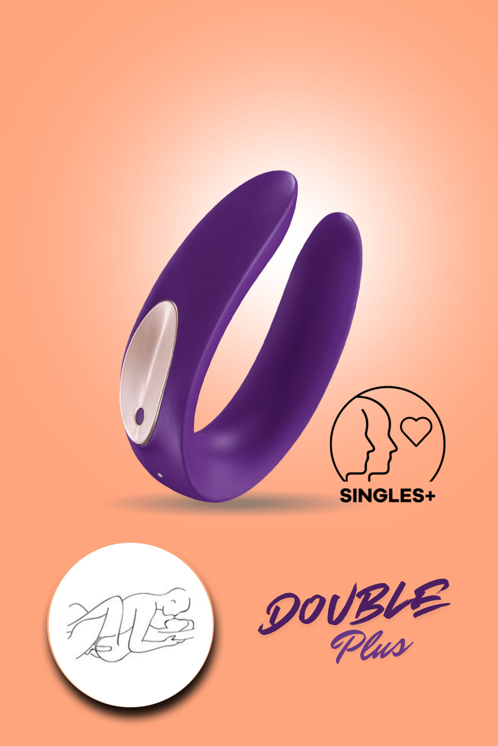 Doppel-Plus-Vibrator - Satisfyer