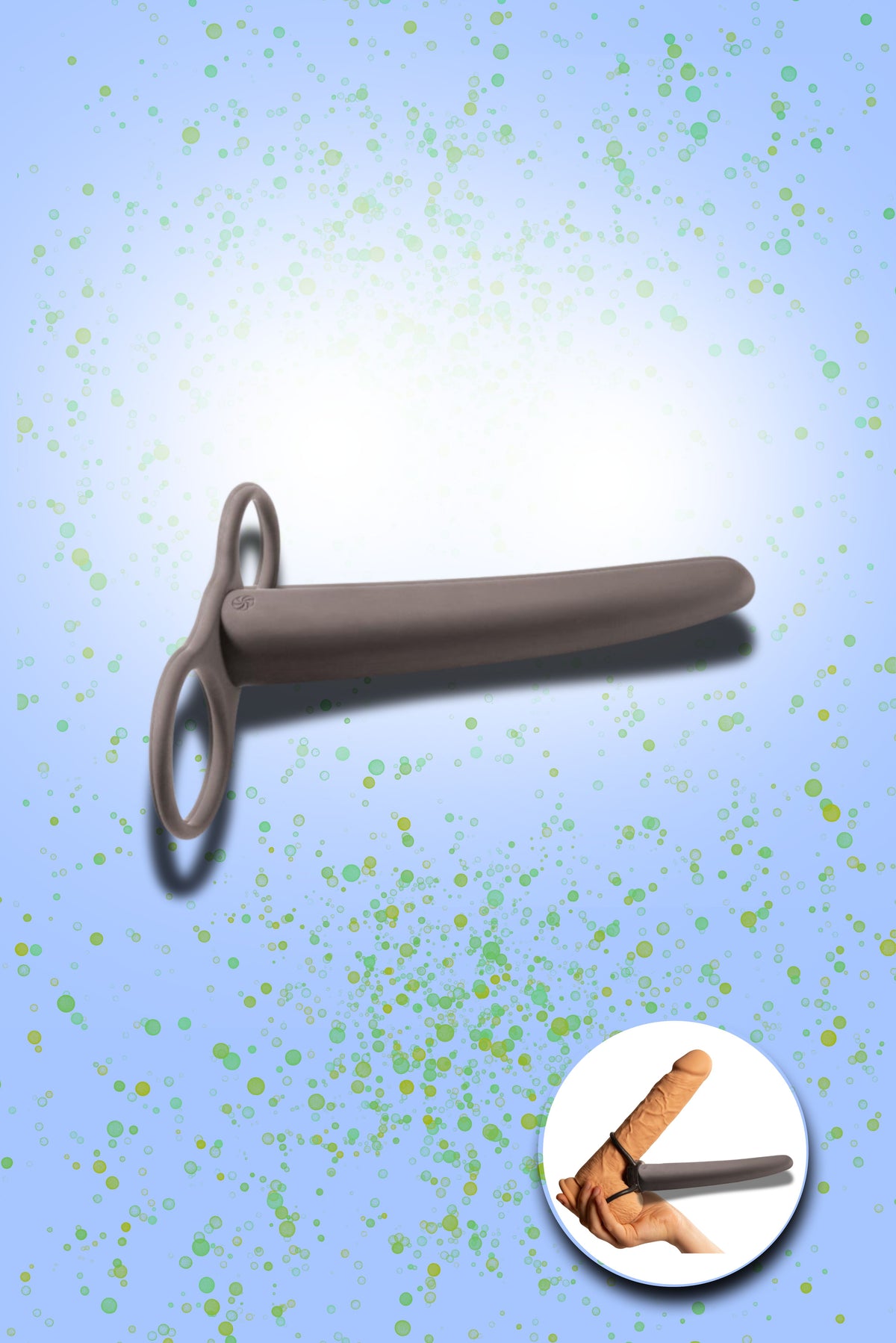 Dildo per Doppia Penetrazione Bramble 16cm