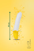 Fruit of Love Bananen-G-Punkt-Vibrator - 20 cm
