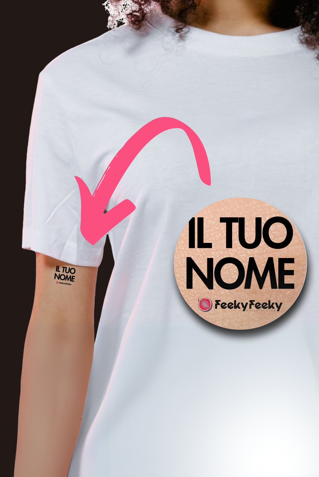 Tatuaggio temporaneo "IL TUO NOME"