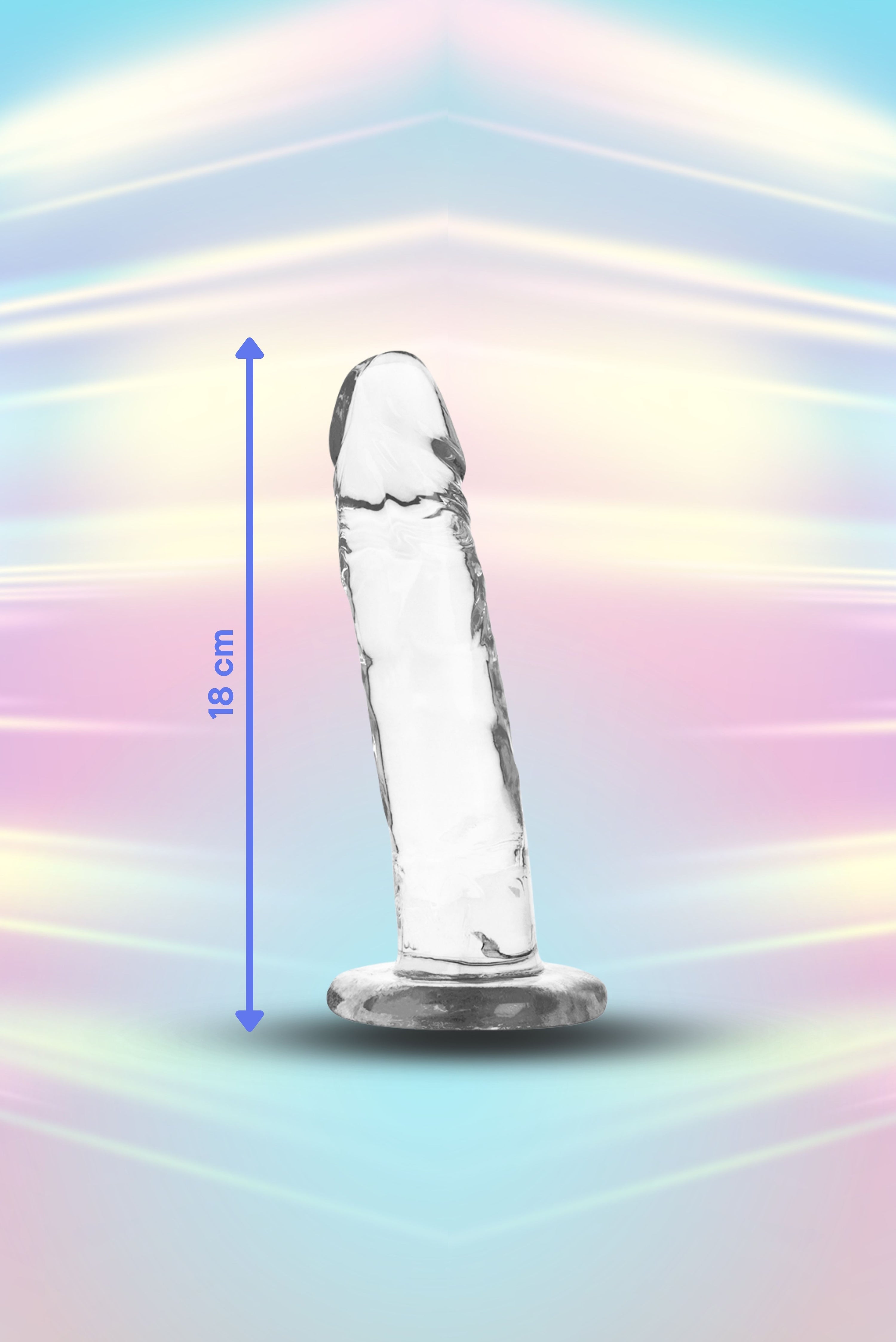 Dildo Clear 14,5cm - Super Realistico