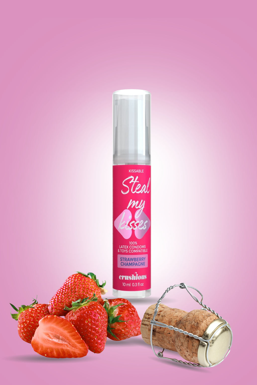 Gleitmittel mit Erdbeergelee-Geschmack 10 ml