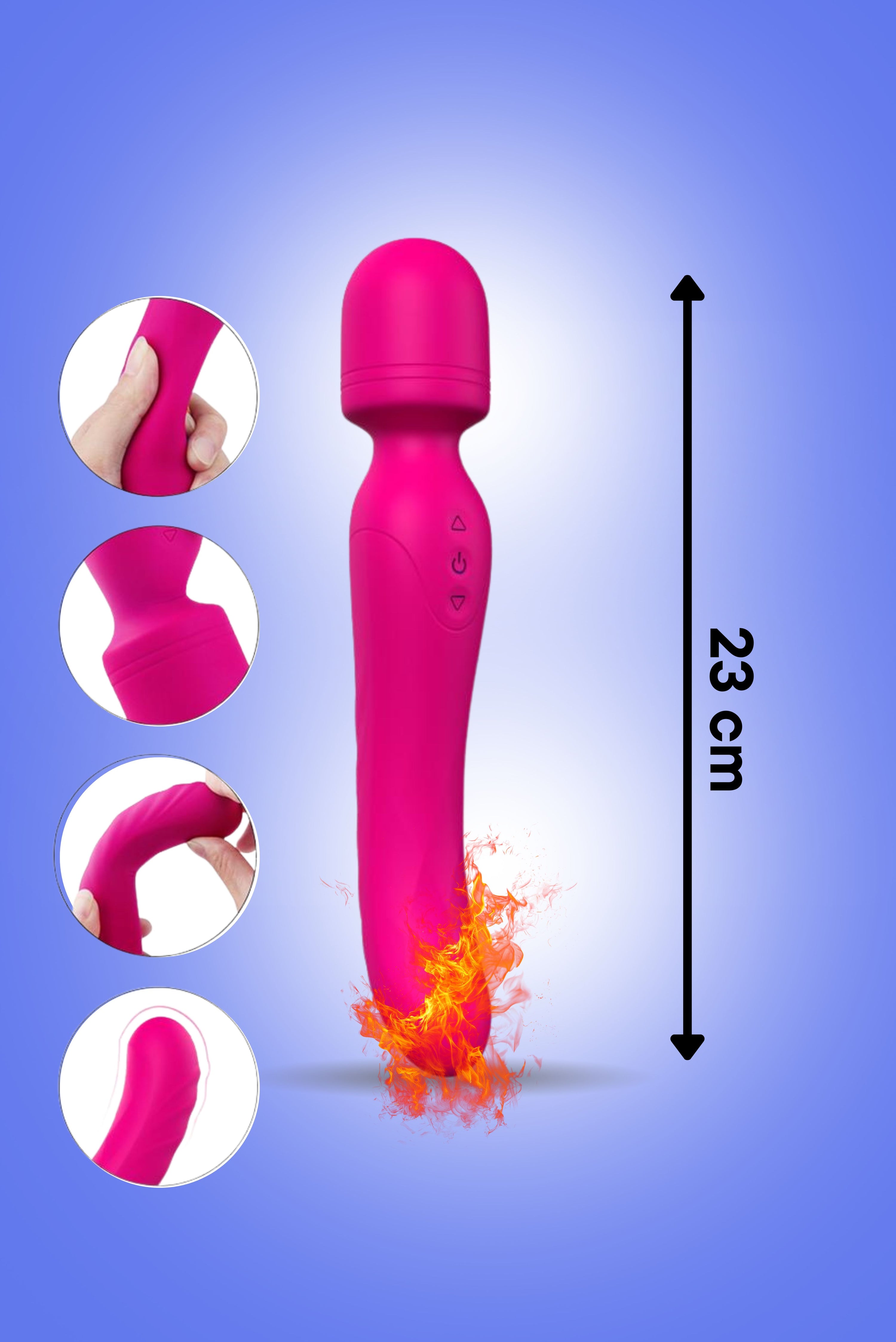 Wand Clitophone Double Stimulation