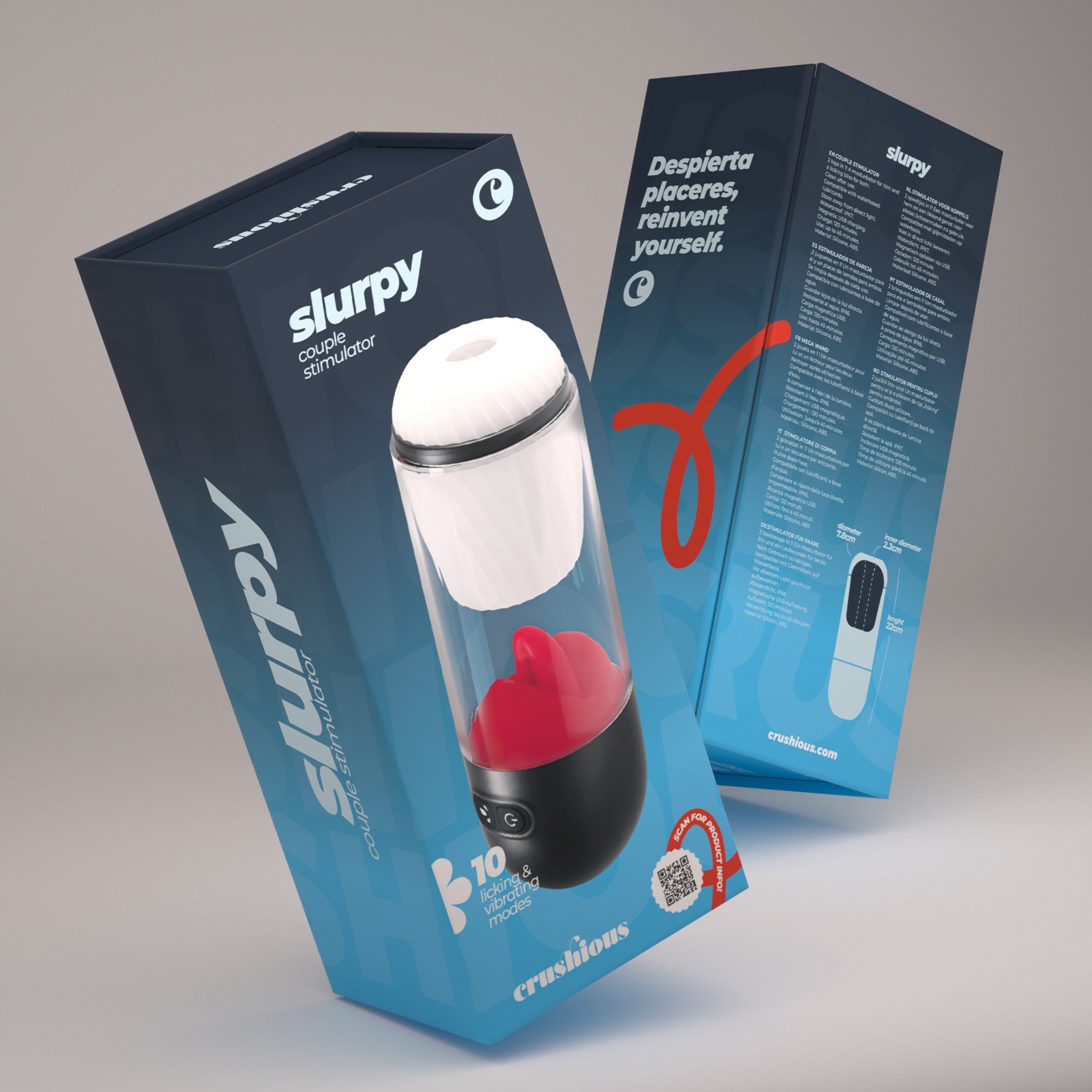 SLURPY MASTURBATORE STACCABILE 2in1