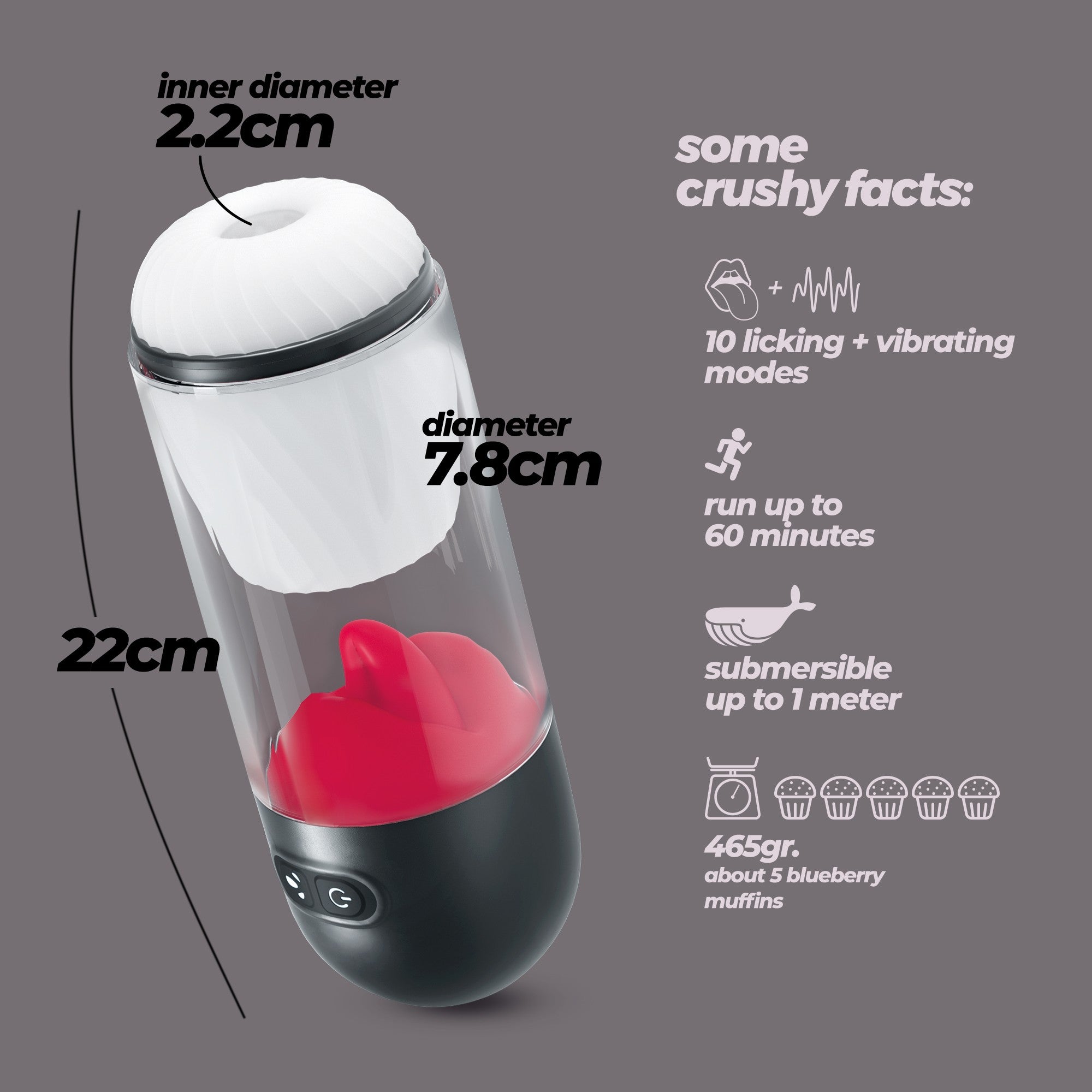 SLURPY MASTURBATORE STACCABILE 2in1