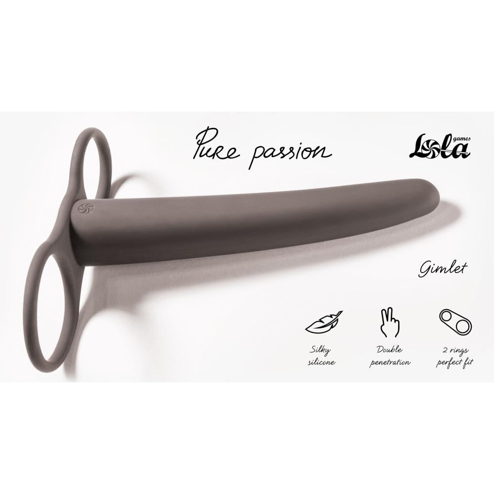Dildo per Doppia Penetrazione Bramble 16cm