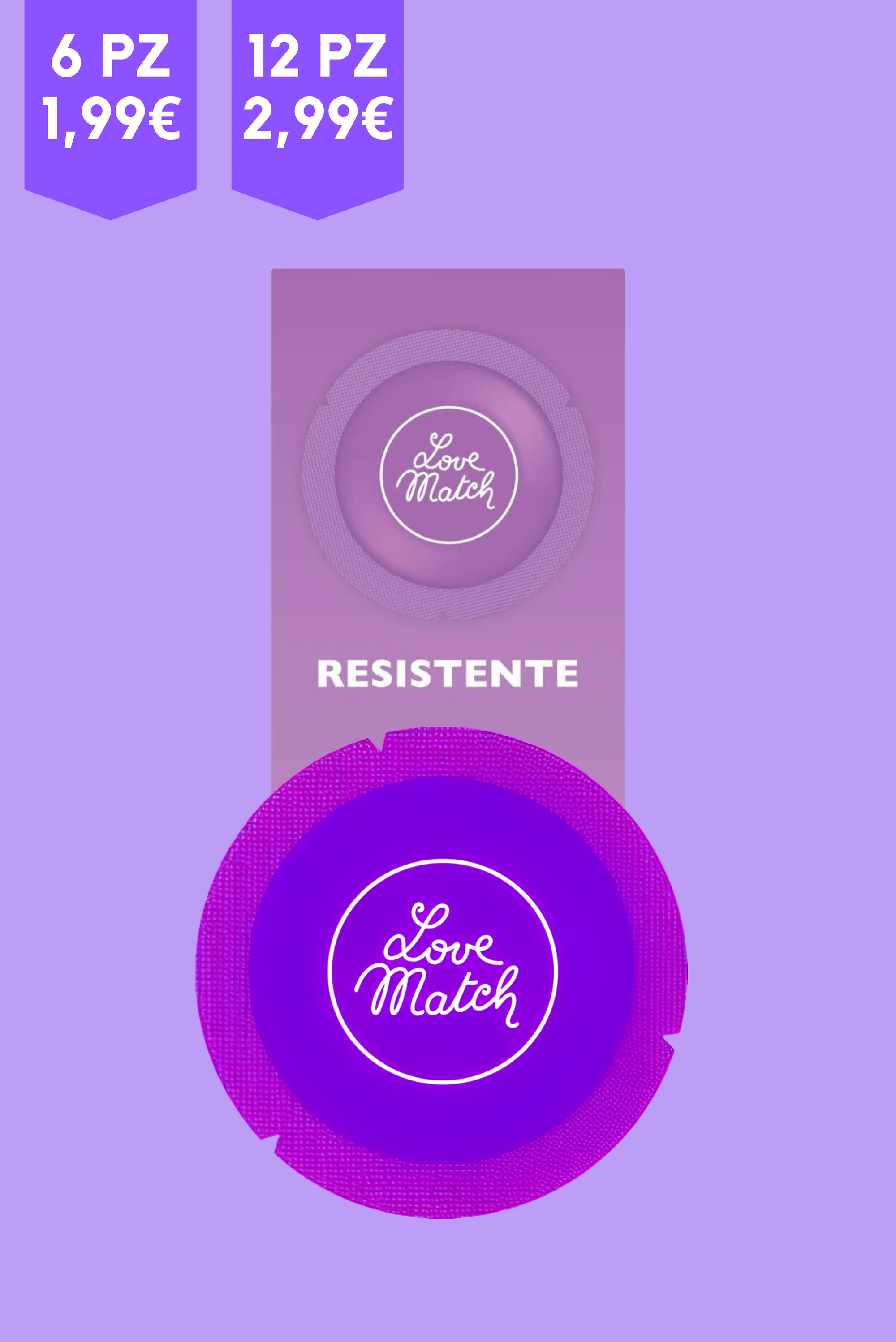 Scopri i preservativi Love Match Resistente, progettati per offrire massima sicurezza ai tuoi momenti di piacere. Questi profilattici non solo garantiscono sicurezza e protezione, ma regalano un’esperienza di comfort assoluta senza togliere nulla alla naturalezza del rapporto e, essendo piu` lubrificati e resistenti, sono perfetti anche per i rapporti anali. 