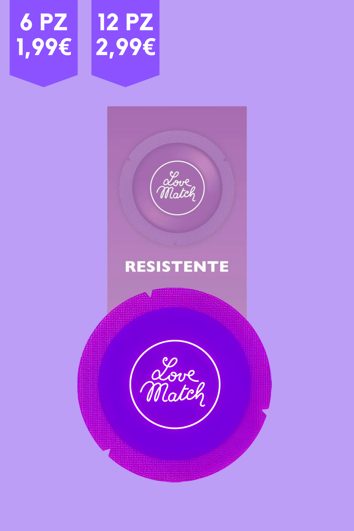 Scopri i preservativi Love Match Resistente, progettati per offrire massima sicurezza ai tuoi momenti di piacere. Questi profilattici non solo garantiscono sicurezza e protezione, ma regalano un’esperienza di comfort assoluta senza togliere nulla alla naturalezza del rapporto e, essendo piu` lubrificati e resistenti, sono perfetti anche per i rapporti anali. 