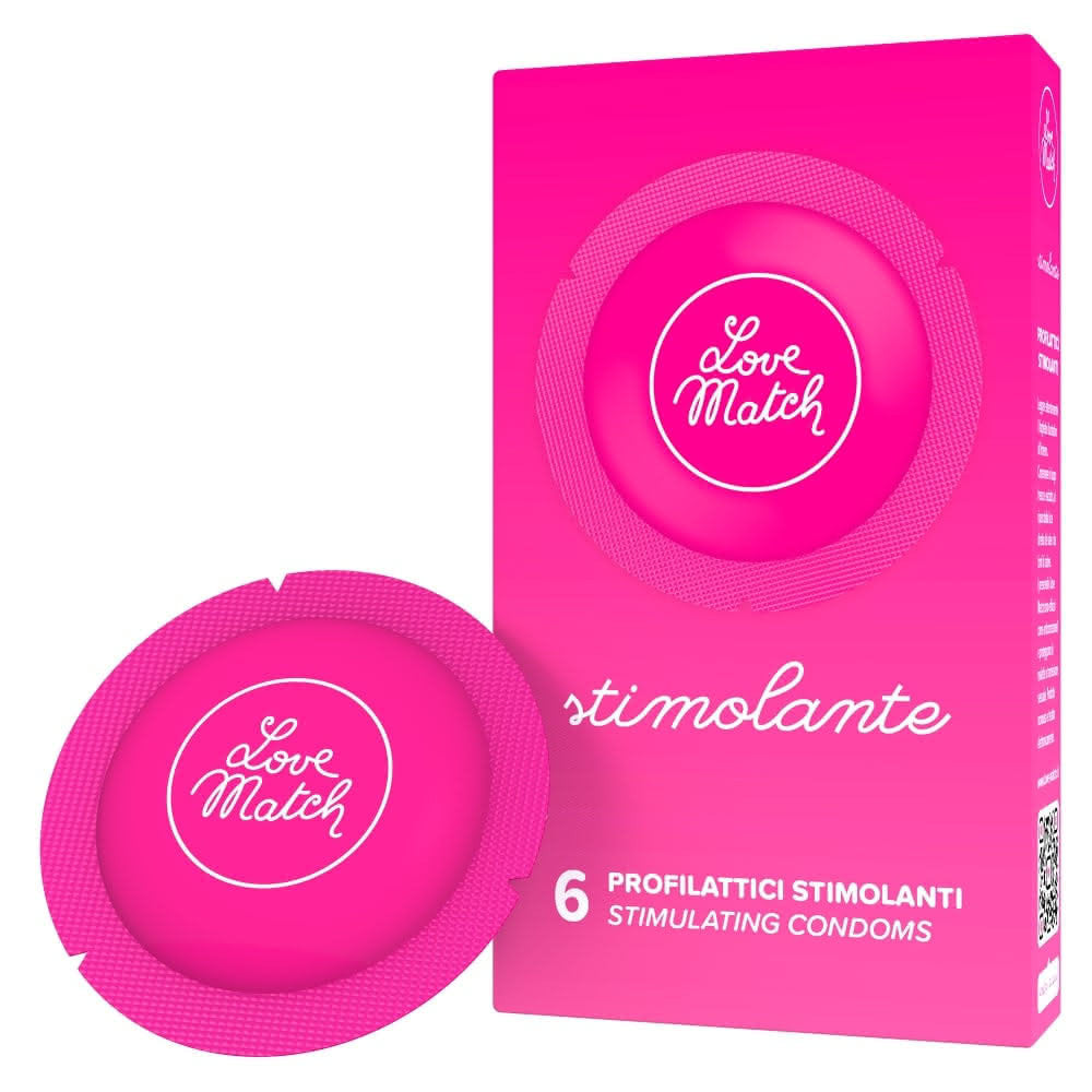 Pack di profilattici a effetto stimolante