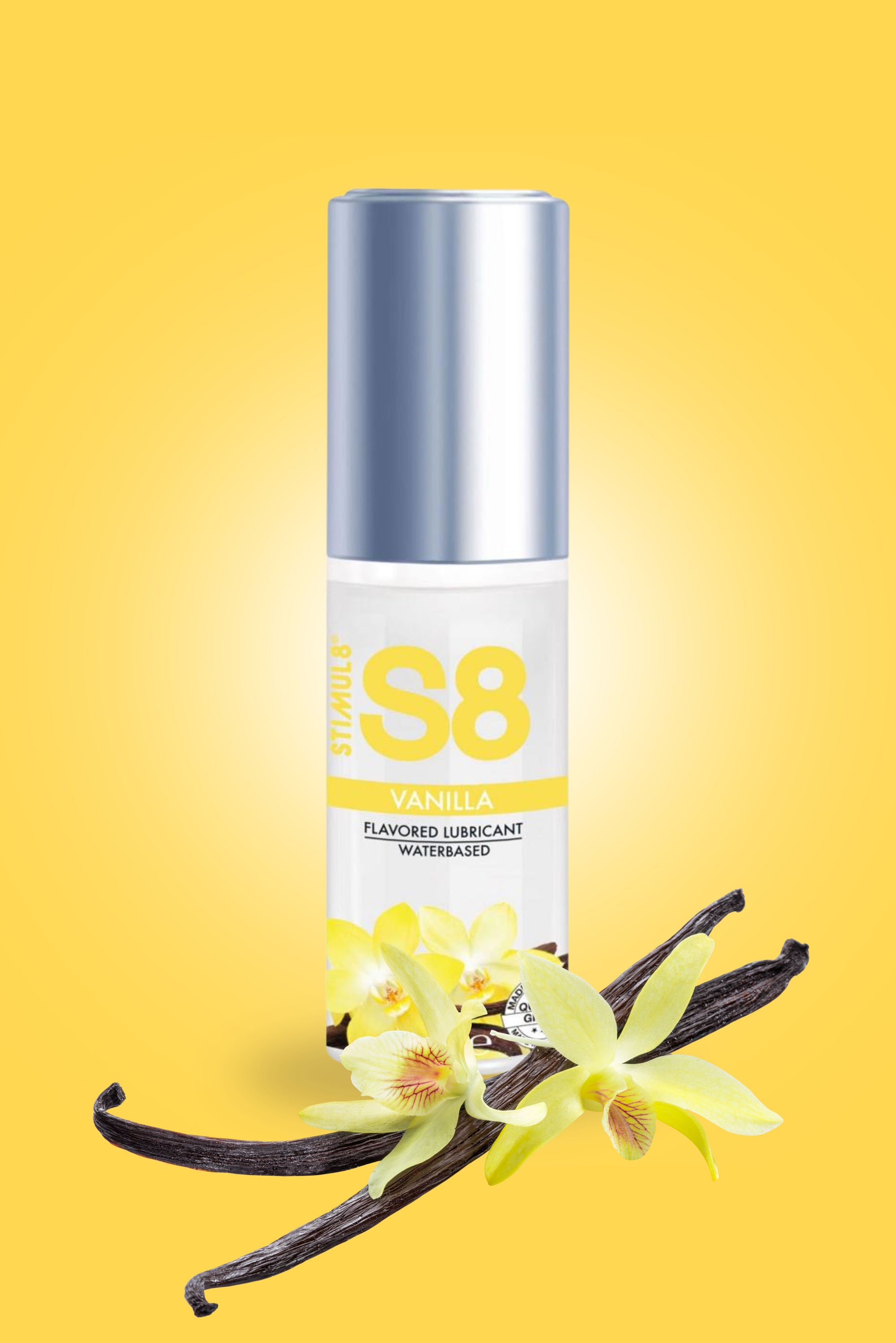 Il nuovo S8 Vaniglia è il lubrificante a base d’acqua pensato per chi ama le sensazioni fluide… con un pizzico di gusto. La sua texture setosa unisce comfort, scorrevolezza e un profumo goloso che rende ogni momento ancora più invitante.