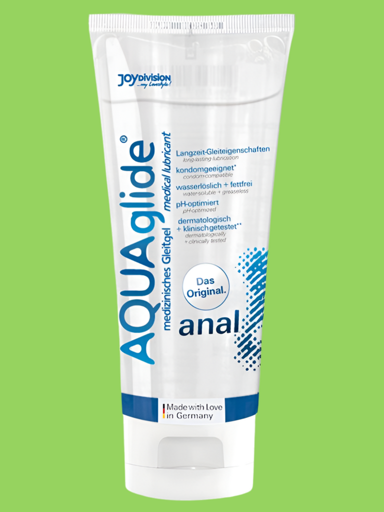 Il lubrificante anale AquaGlide a base acqua è qui per rendere ogni avventura... beh, molto più scorrevole e piacevole! Dimentica attriti e fastidi: con la sua formula delicata e super lubrificante, potrai concentrarti solo sul puro piacere. 