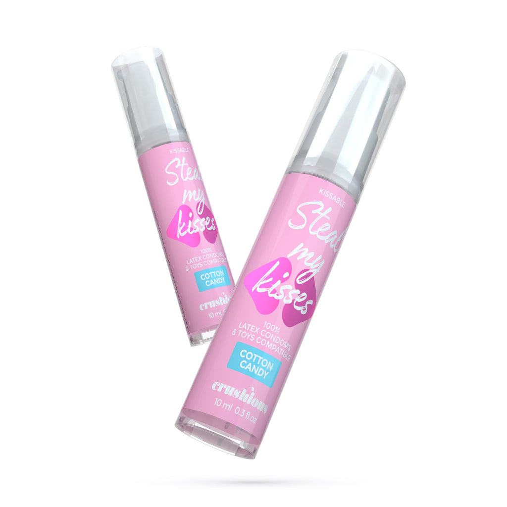 Lubrificante aromatizzato Steal My kisses gusto Zucchero Filato, confezione da 10ml