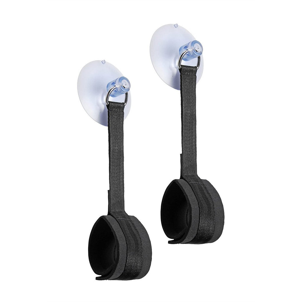 Con questi polsini a ventosa, basta una superficie liscia... e la fantasia fa il resto. Attaccali al muro della doccia, al pavimento, al comodino o dove la creatività ti porta.