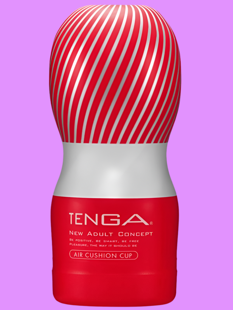 Tenga Air Flow Cup e` un masturbatore progettato per offrire un'esperienza di stimolazione unica e coinvolgente. Con il suo design, Air Flow Cup è studiato per creare un effetto di vuoto che intensifica ogni movimento, regalando sensazioni che si avvicinano alla perfezione. 