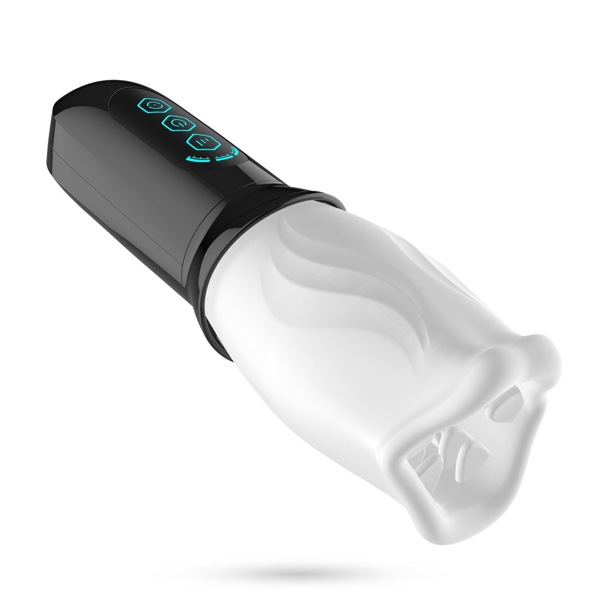 TiSpompinei: il masturbatore rotante per uomini dotato di una tecnologia di rotazione a 360°, multi-vibrazione, materiale: silicone ipoallergenico. 