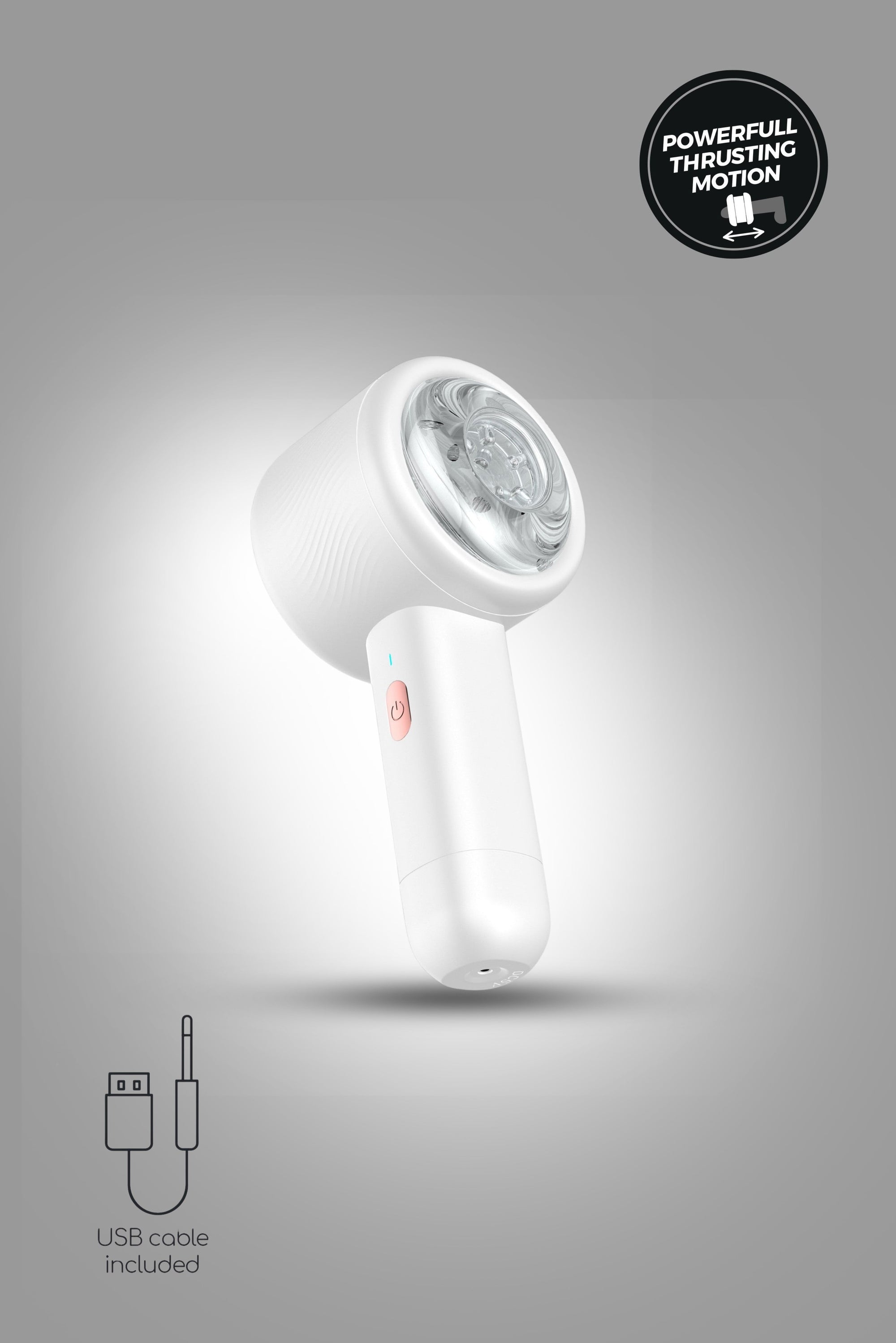 6 diverse modalità di spinta per una masturbazione completamente hands-free e zero fatica. La guaina interna in morbido e abbraccia il pene, mentre il sistema di pressione si prende cura del tuo piacere in modo 100% sicuro: se lo spingi troppo in profondità e rischi di farti male, Sperminator si ferma da solo prima che succeda! 