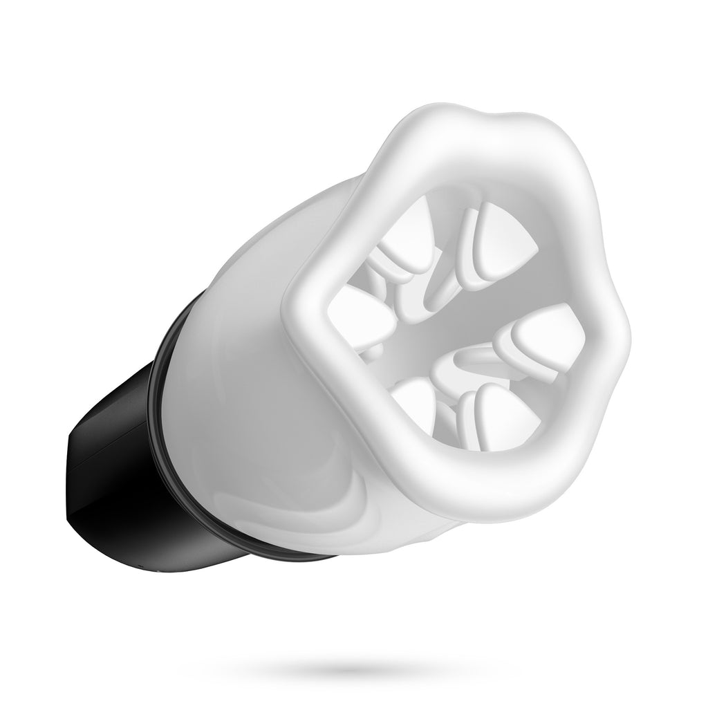 TiSpompinei: il masturbatore rotante per uomini dotato di una tecnologia di rotazione a 360°, multi-vibrazione, materiale: silicone ipoallergenico. 