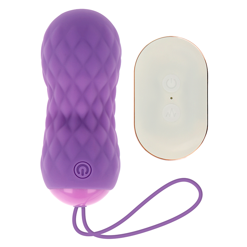 SexToy ovetto vibrante telecomandato OhMama: ovetto vaginale con telecomando per il controllo a distanza. Tascabile, materiale ipoallergenico.