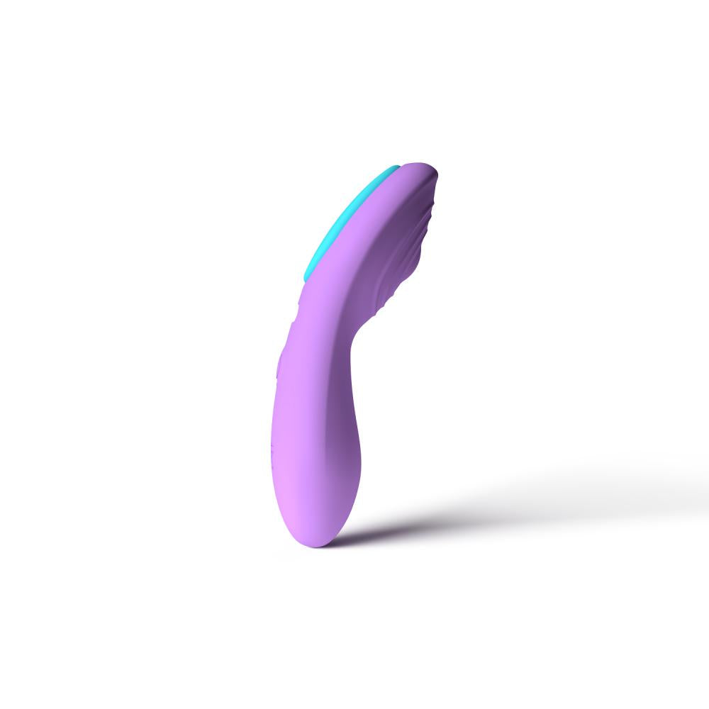 Sextoy per lei / per coppie: vibratore ovetto vaginale partyColor con calamita per L’aggancio alla biancheria intima e telecomando per il controllo a distanza (limite distanza: 10m ).