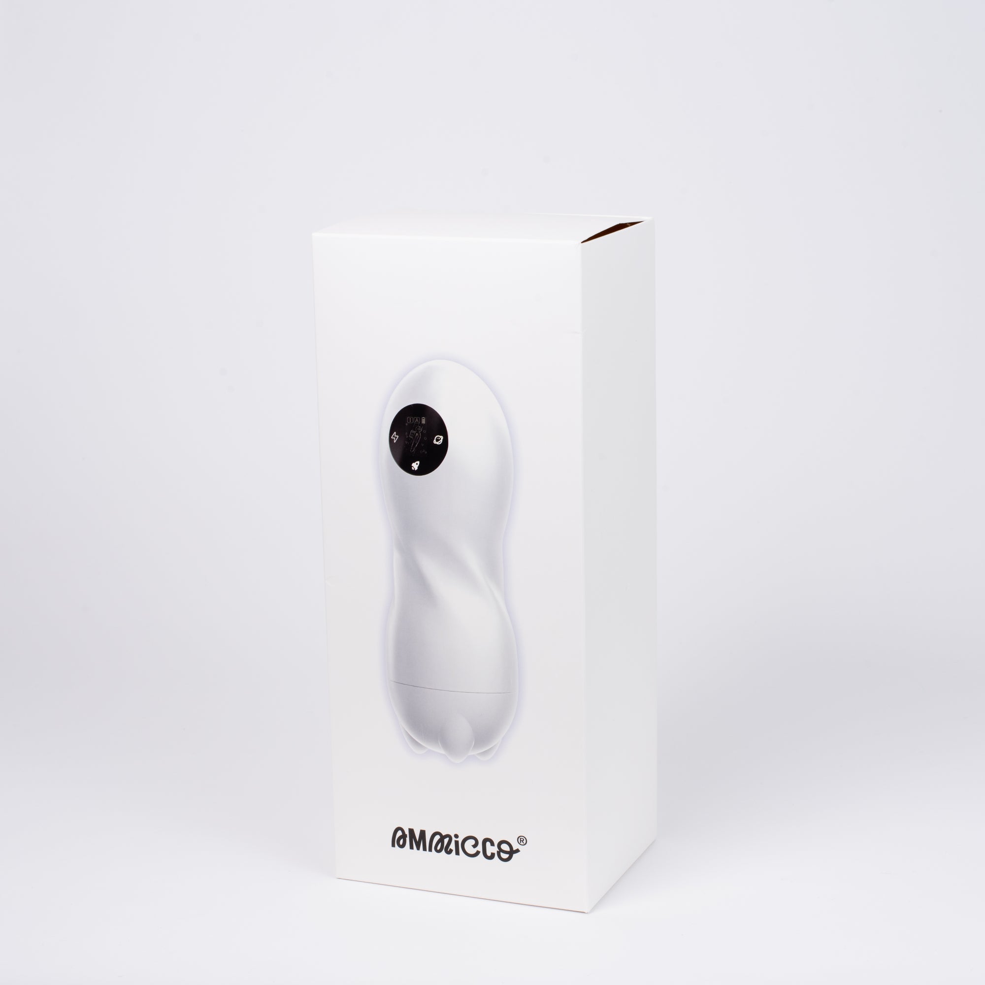Pandora: masturbatore per uomini multi-funzione con schermo touch e interno con inserti e scalanature ultra-stimolanti. 