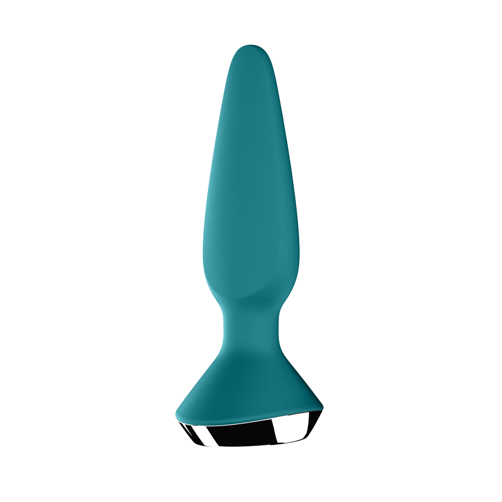 Plug Illicious: plug anale vibrante telecomandato con applicazione per il controllo a distanza. Sextoy da stimolazione anale. UNISEX. Materiale: silicone biocompatibile; Produttore: Satisfyer; Brand distributore: FeekyFeeky
