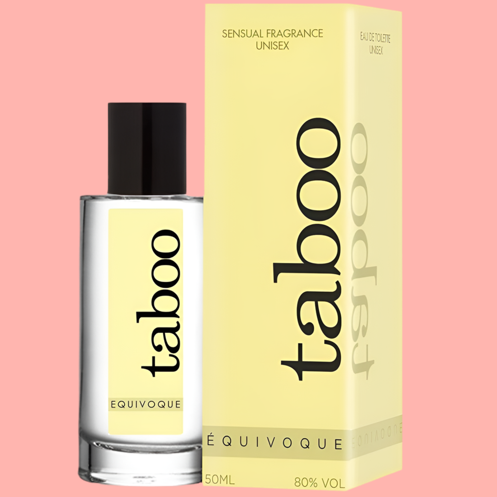 Scopri Taboo Equivoque, l’essenza ai feromoni pensata per accendere la chimica tra voi. Unisex e provocante, è il profumo che parla direttamente all’istinto, perfetto per chi ama giocare con l’attrazione.