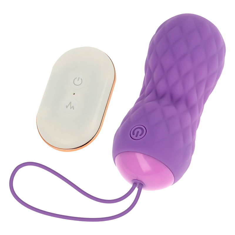SexToy ovetto vibrante telecomandato OhMama: ovetto vaginale con telecomando per il controllo a distanza. Tascabile, materiale ipoallergenico.