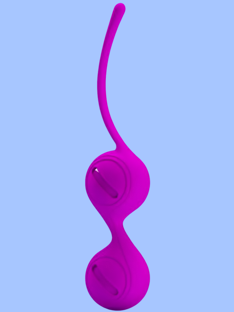 Chi ha detto che allenarsi è noioso… non ha mai provato queste Kegel Balls da capogiro. Due palline in morbido silicone con sfere mobili all’interno pronte a farti vibrare di piacere mentre alleni i muscoli pelvici. 
