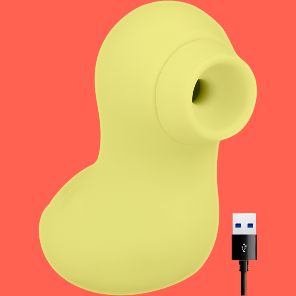 SexToy Succhia-clitoride: appoggia il suo musetto sul clitoride e lascia che l’aspirazione ritmica e delicata faccia il resto. Un mix di coccole e intensità studiato per portarti all’orgasmo in modo naturale, profondo e, perché no, anche ripetuto.